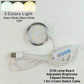 3D Printer Part For Bambu Lab LED Lamp Kit 001 DIY Model Hardware Without Shell Warm White DC 5V 3D Printer Adjustable Light Kit