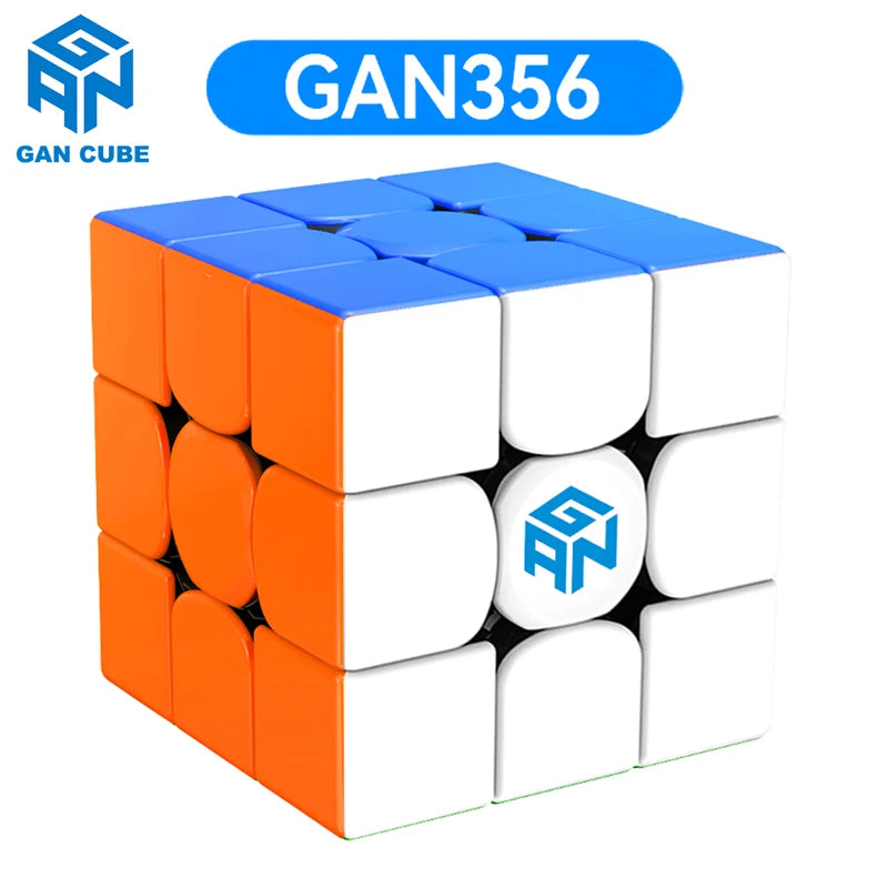 GAN 356 Original Magic Cube 3x3 (GAN356 RS No Magnet) Speed Puzzle GAN356M Magnetic Professional 3×3 Gancube Toy Magico Cubo