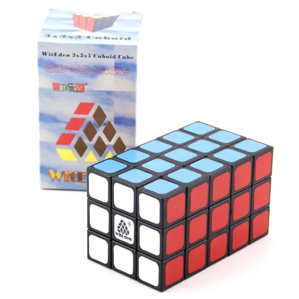 WitEden Centres 3x3x5 Cuboid Magic Cube V1 Middle 335 Cubo Magico Professional Speed Puzzle Kostka Antistress Toys For Boy