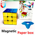 Cyclone Boys Magnetic Plating Magic Cube 3x3x3 4x4 2x2 Professional Speed Puzzle Children's Toys Gift 3x3 Speedcube Cubo Magico