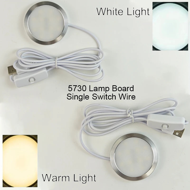 3D Printer Part For Bambu Lab LED Lamp Kit 001 DIY Model Hardware Without Shell Warm White DC 5V 3D Printer Adjustable Light Kit