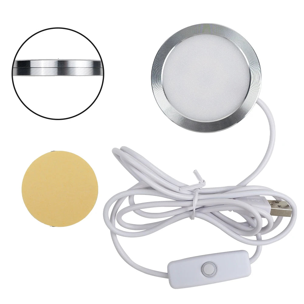 For Bambu Lab Led Lamp Kit Adjustable Light Kit Rgb Light Parts Hardware DIY Model White/Cold/Warm Light Without Lamp Shell 001