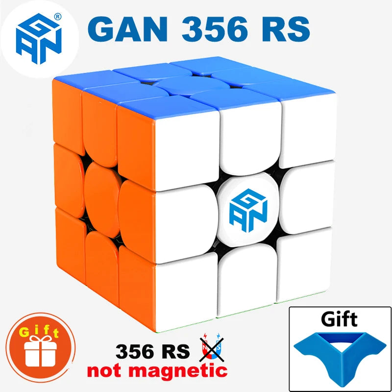 GAN 356 Original Magic Cube 3x3 (GAN356 RS No Magnet) Speed Puzzle GAN356M Magnetic Professional 3×3 Gancube Toy Magico Cubo