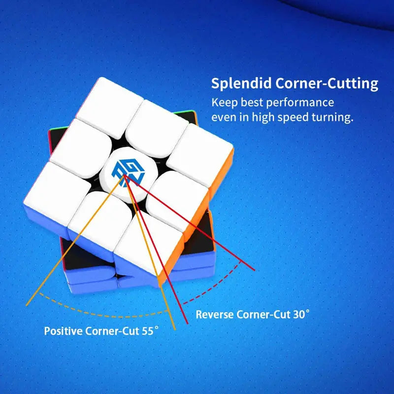 GAN 356 Original Magic Cube 3x3 (GAN356 RS No Magnet) Speed Puzzle GAN356M Magnetic Professional 3×3 Gancube Toy Magico Cubo